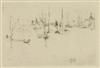 JAMES A. M. WHISTLER Boats, Dordrecht.